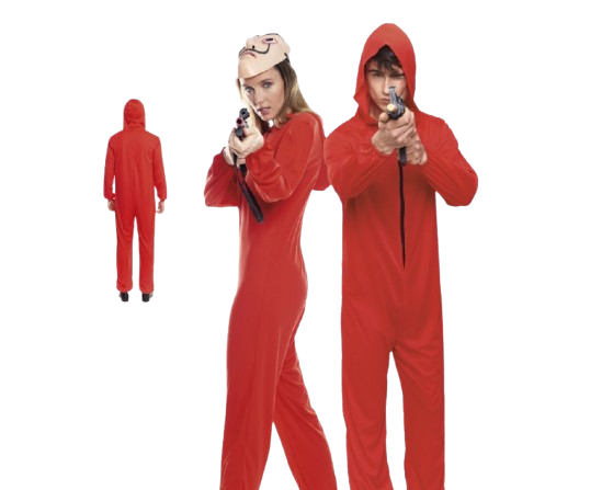 disfraz atracador casa de papel