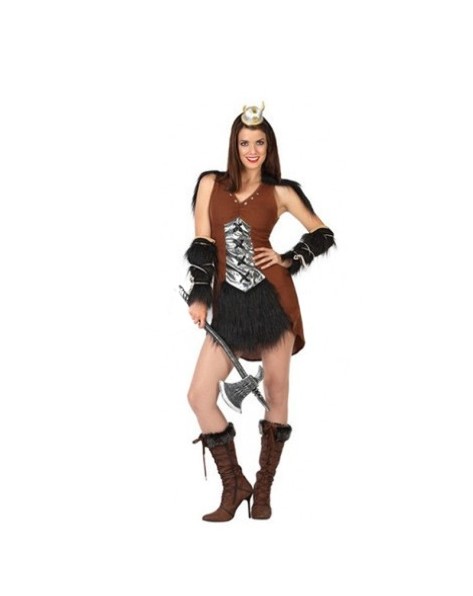 disfraz vikinga para mujer