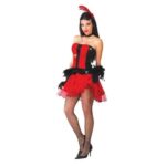 Disfraz can can para mujer