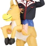 Disfraz cowboy hinchable para adultos