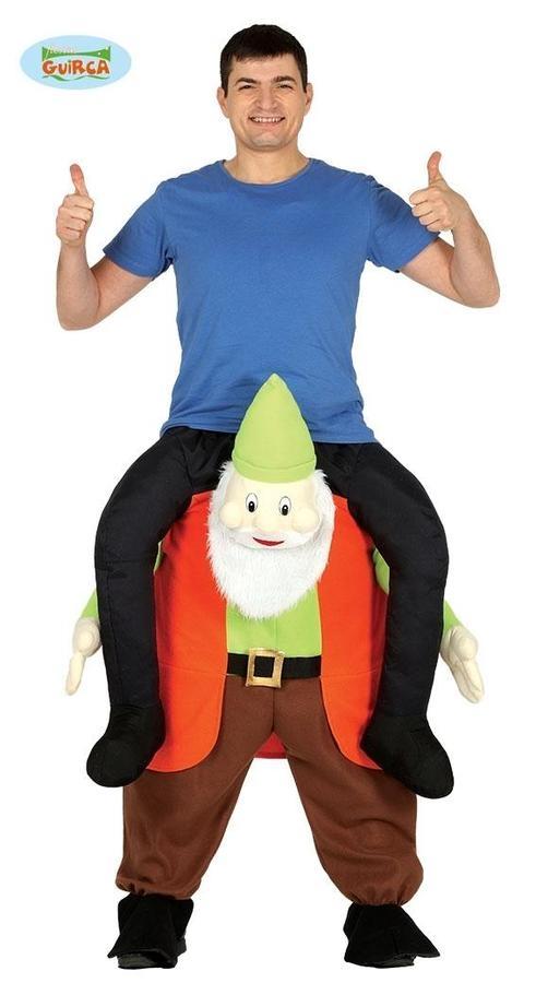 Disfraz de enanito a hombros para adulto