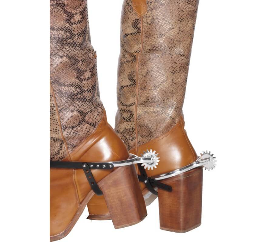 espuelas vaquero para hombre