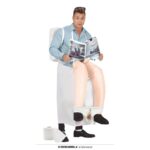 Disfraz hombre en el baño para adulto