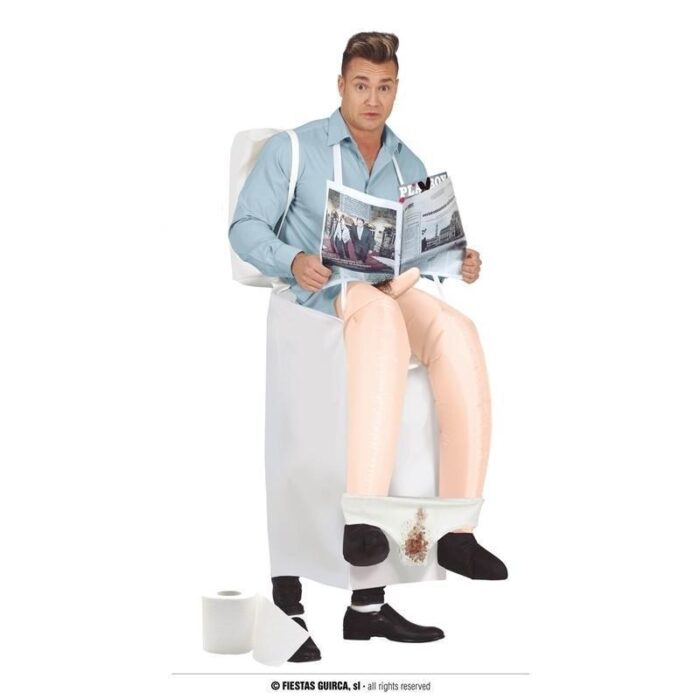 Disfraz hombre en el baño para adulto