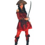 disfraz capitana pirata para mujer
