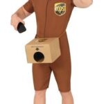 Disfraz de repartidor para adulto