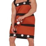 Disfraz barril de vino para adulto