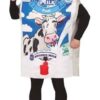 Disfraz tetrabrik de leche para adulto