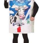 Disfraz tetrabrik de leche para adulto