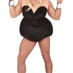 Disfraz conejita hombre para adulto