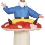 Disfraz seta con enanito para adulto