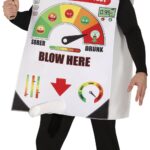 Disfraz alcoholimetro para adulto