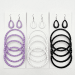Conjunto pendientes y pulseras para sevillana
