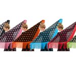 manton de manila negro con lunares