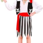 Disfraz pirata para niña