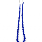 Collar sevillana largo azul oscuro