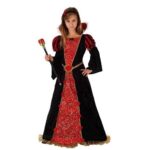 disfraz reina de corazones largo para niña