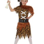 Disfraz cavernicola niña