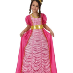 disfraz princesa rosa para niña