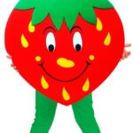 disfraz fresa para niños