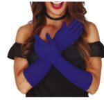Guantes azules largos