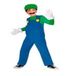 Disfraz fontanero verde para niño