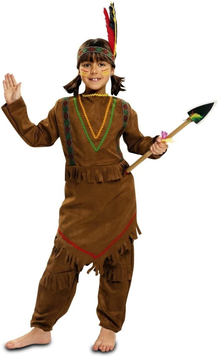 disfraz india para niña