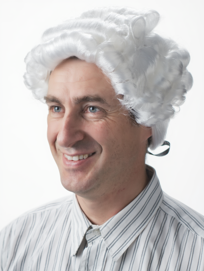 peluca epoca de hombre para adulto