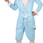 disfraz cortesano azul para hombre