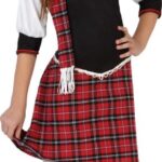 disfraz escocesa para niña