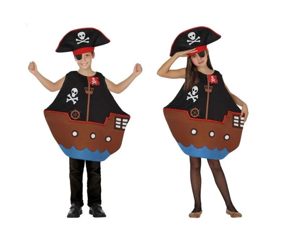 Disfraz barco pirata infantil