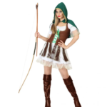 disfraz arquera robin hood para mujer