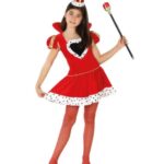 disfraz reina de corazones para niña