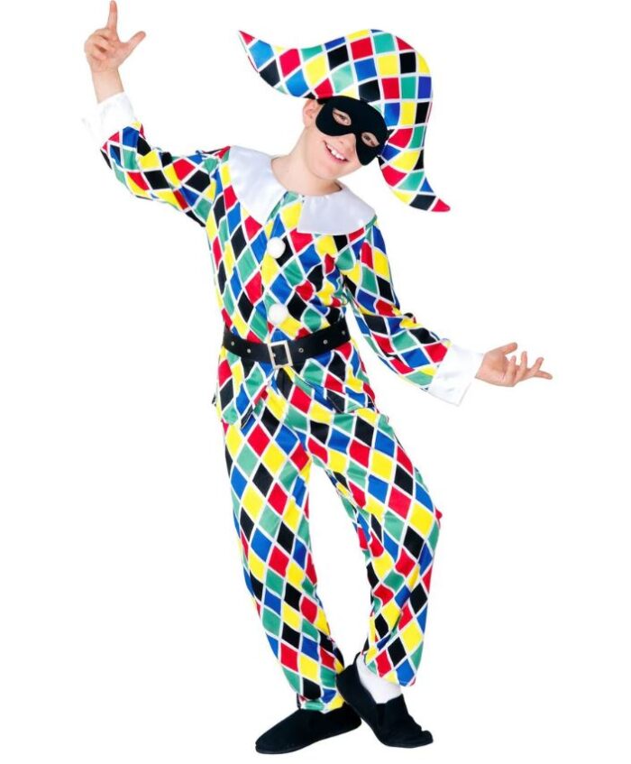 Disfraz arlequin para niños