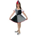 disfraz arlequina para niña