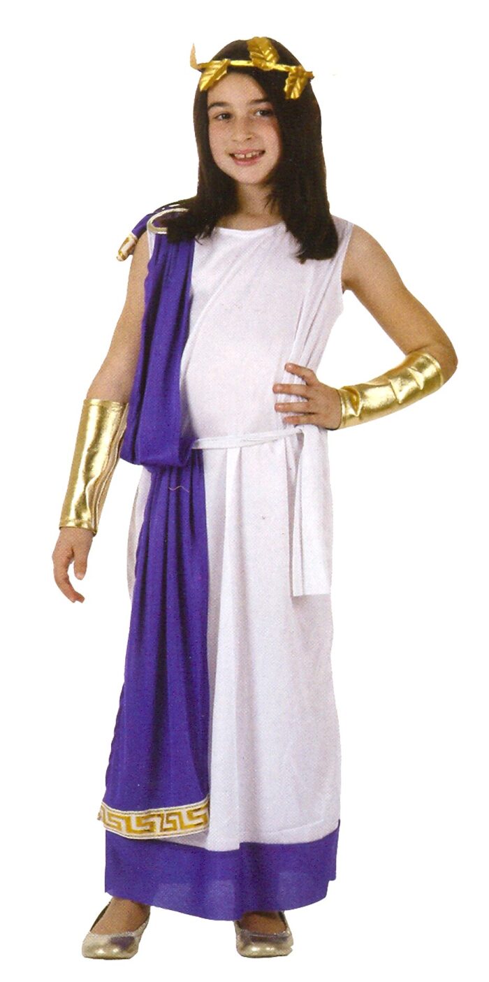 Disfraz romana para niña