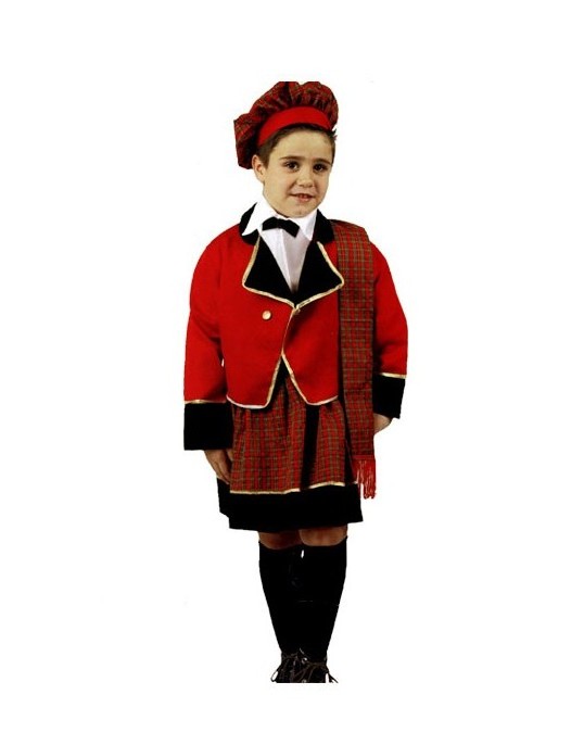 Disfraz escocés infantil