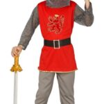 disfraz guerrero medieval para niño