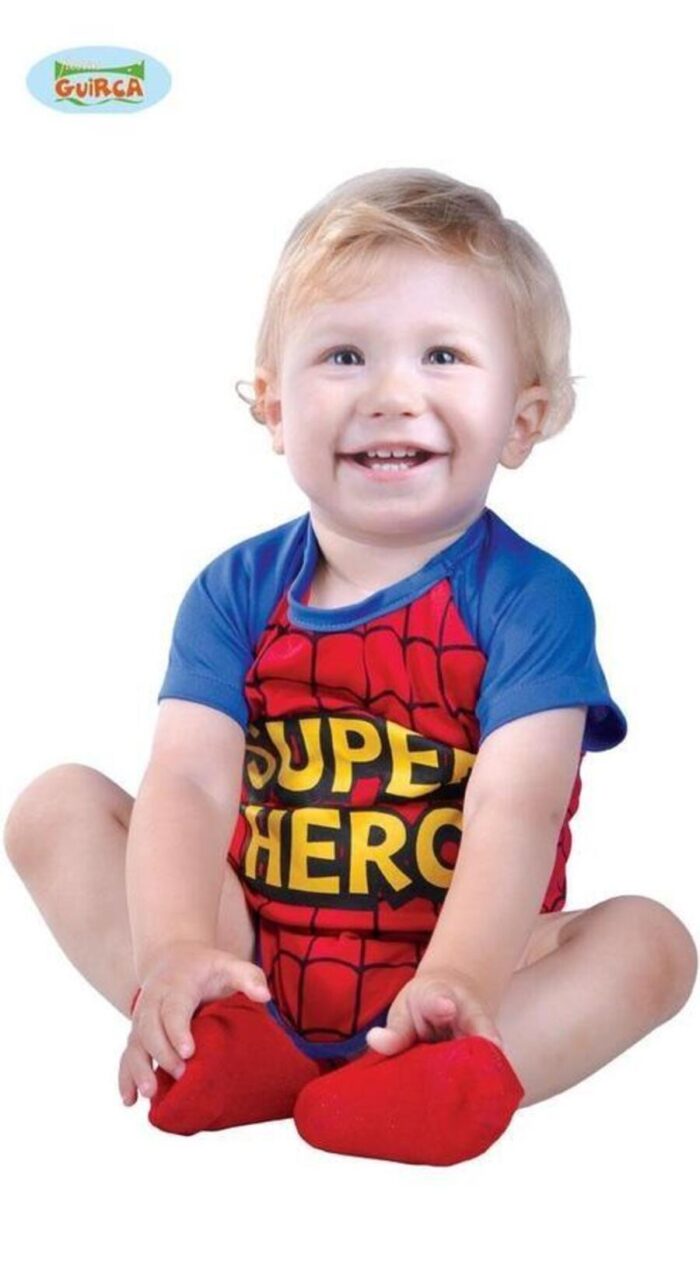 disfraz superheroe spiderman para bebé