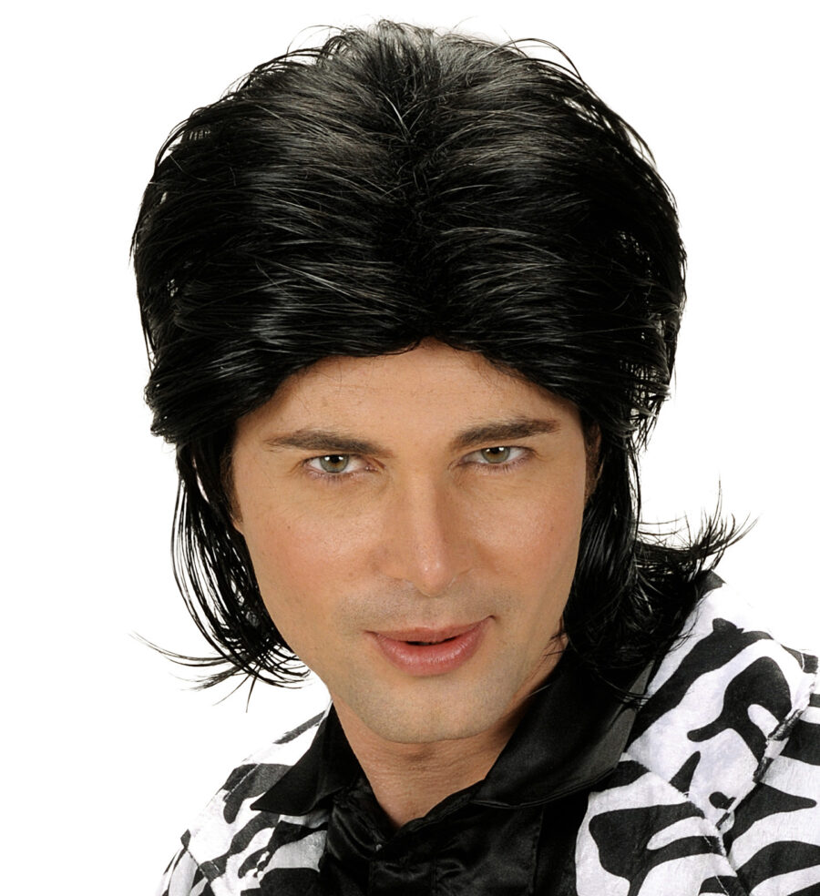 peluca efecto mojado para hombre