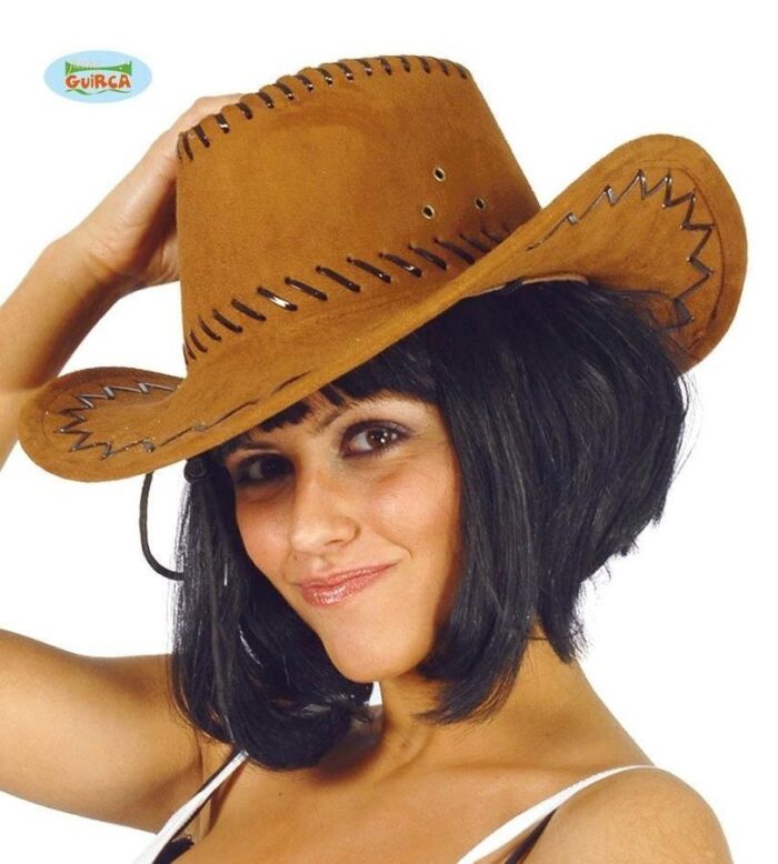 sombrero vaquero marron para adultos