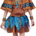 disfraz india para niña