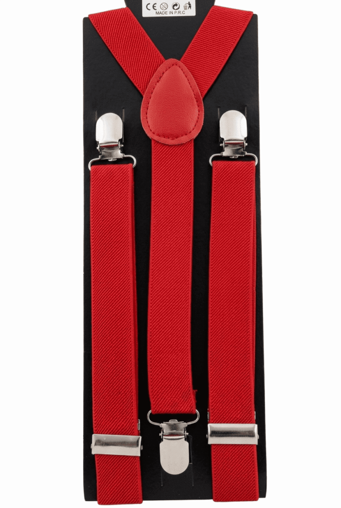 Tirantes rojos