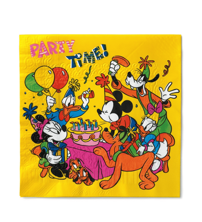 Servilletas Mickey Mouse