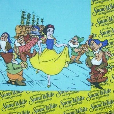 Servilletas Blancanieves