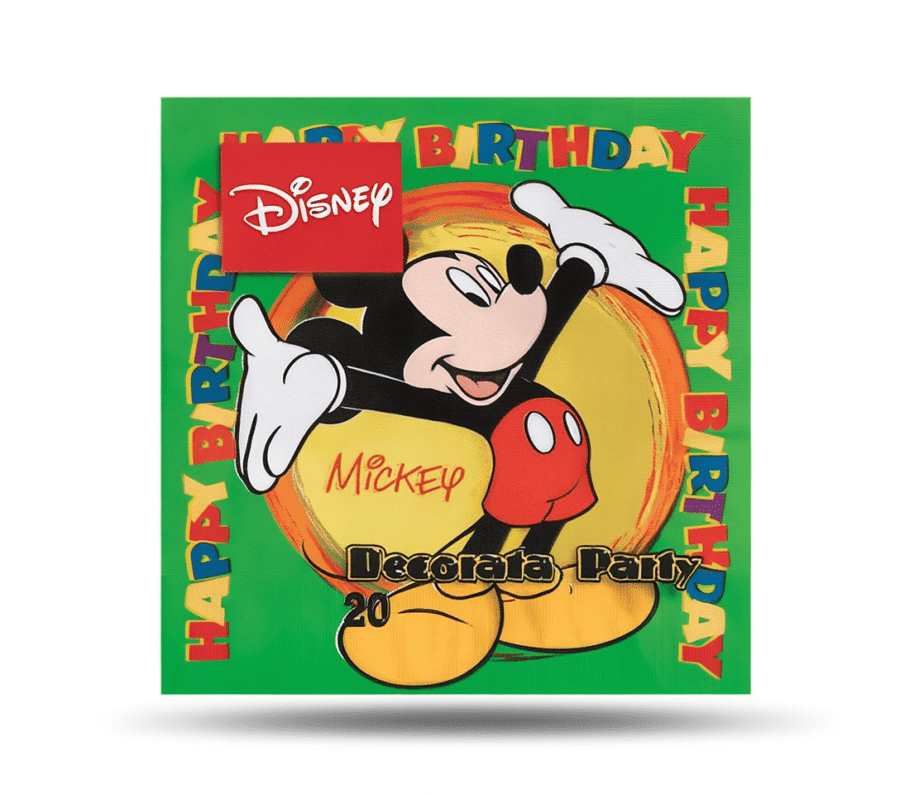 Servilletas mickey mouse