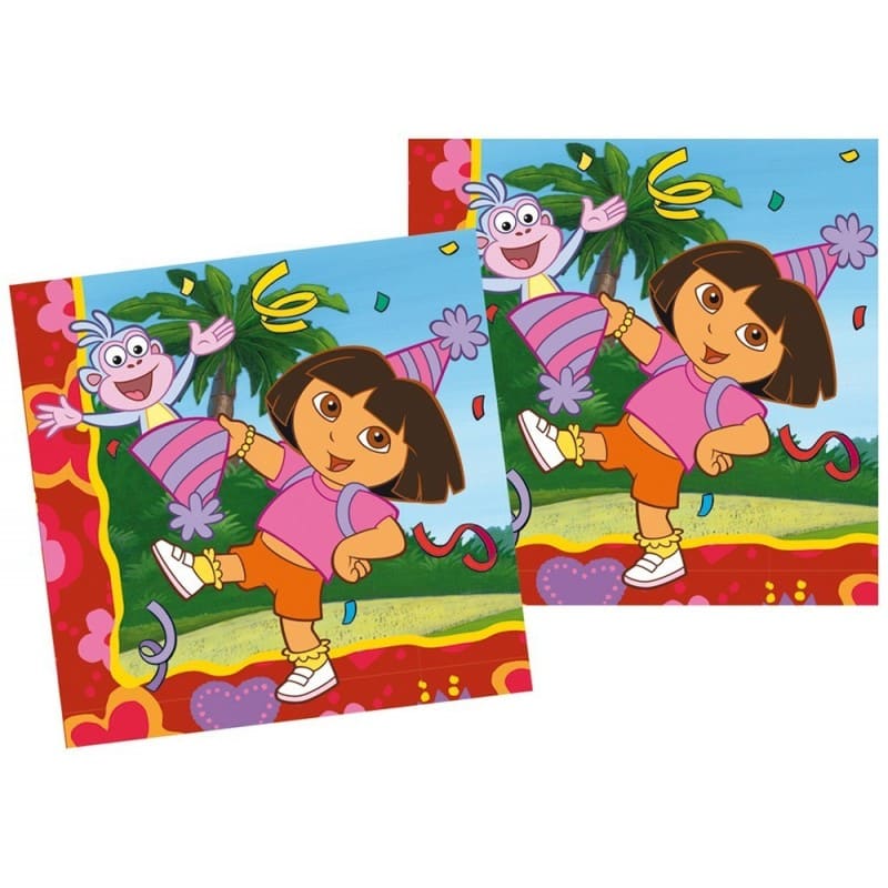 Servilletas dora la exploradora