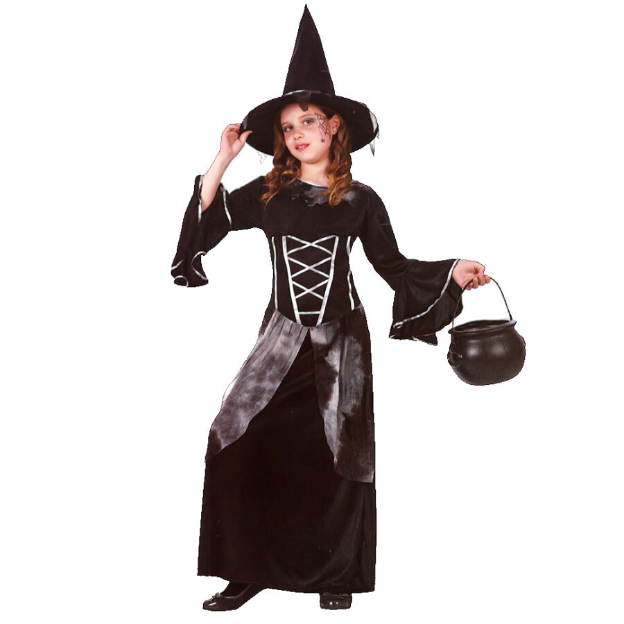 Disfraz bruja para niña