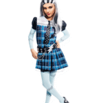 Disfraz franky colegiala para niña