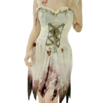 Disfraz novia zombie para adulta